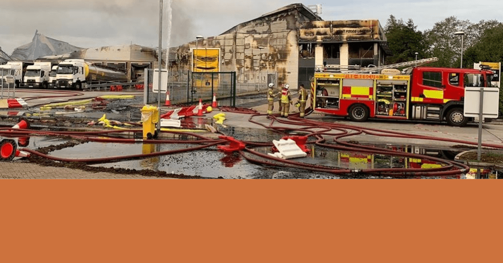 Kent Foods Project: Fire, spill and environmental crisis management